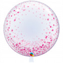 Deco -Bubbles XXL Konfetti rosa
