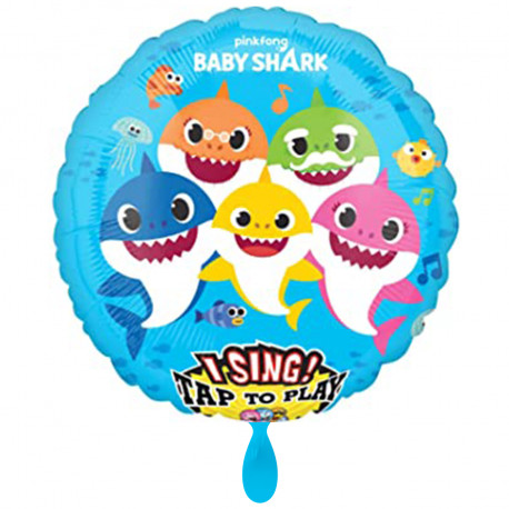 Singender Ballon - Baby Shark