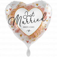 Just Married - immer& Ewig - Satin 70cm