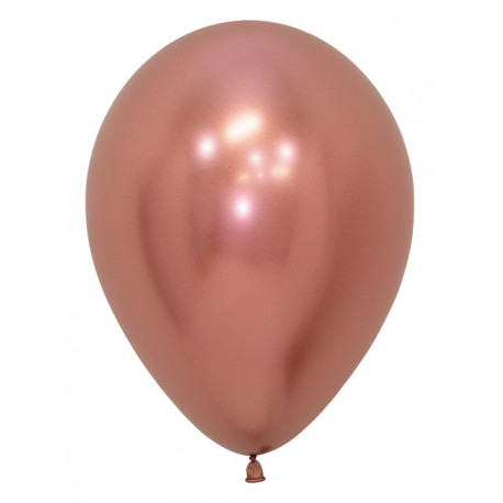 Rundballon - Reflex  Rose gold