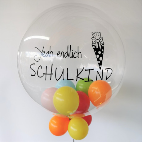 Deco Bubble - Schulkind