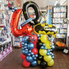 Ballongestell Batman vs Spiderman