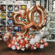 Ballongestell 50. Geburtstag
