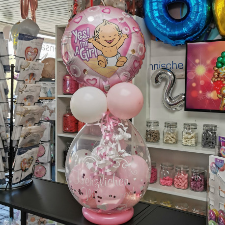 Geschenkballon Geburt Folienballon