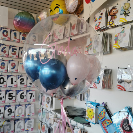 Deco Bubble - Frozen Geburtstag Personalisiert