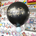 Boy or Girl  - Ballon (60 cm + Dekoration) Beispiel