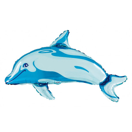 Delphin blau