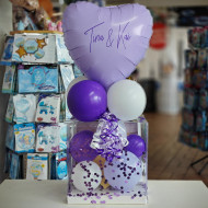 Ballon - Geschenkebox Hochzeit personalisiert