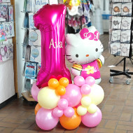 Ballongestell Hello Kitty