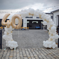 Rundtorbogen Geburtstag