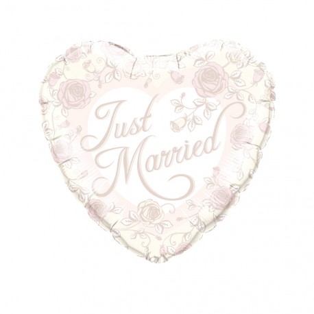 Just Married Roses - 45 cm
