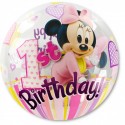 Minnie Mouse 1. Geburtstag - Bubbles
