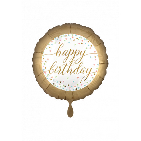 Happy Birthday - Pastel Confetti