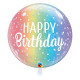 Happy Birthday Regenbogen -  Bubble