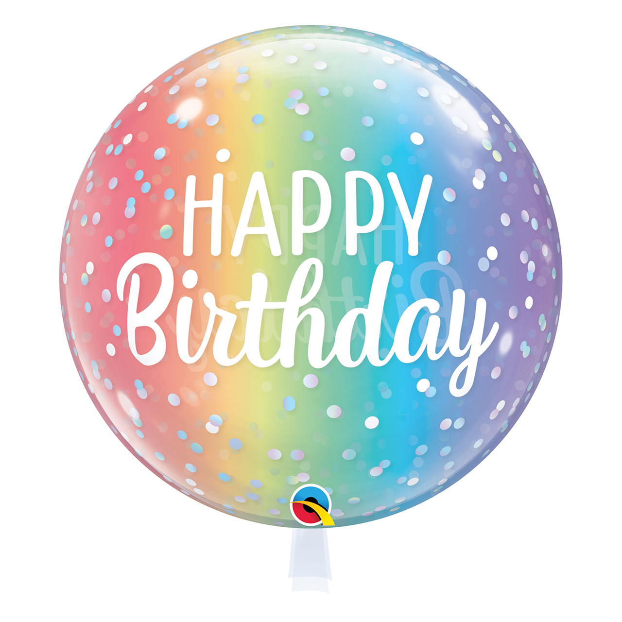 Happy Birthday Banner Aus Filz – Regenbogenfarben, Wimpelkette, Für Partys (ca. 13 Flaggen)